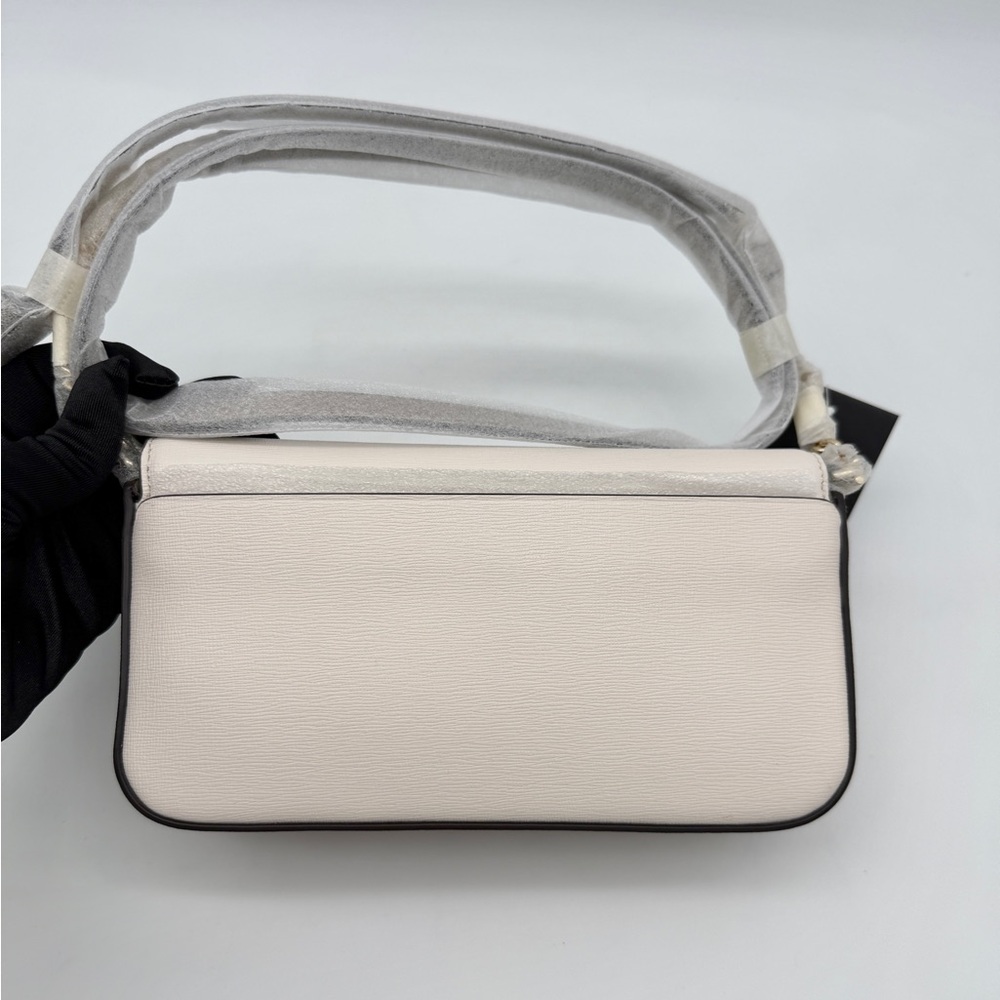 Kate Spade Devin Colorblocked Flap Chain Wallet Timeless Taupe Multi - Picture 2 of 16
